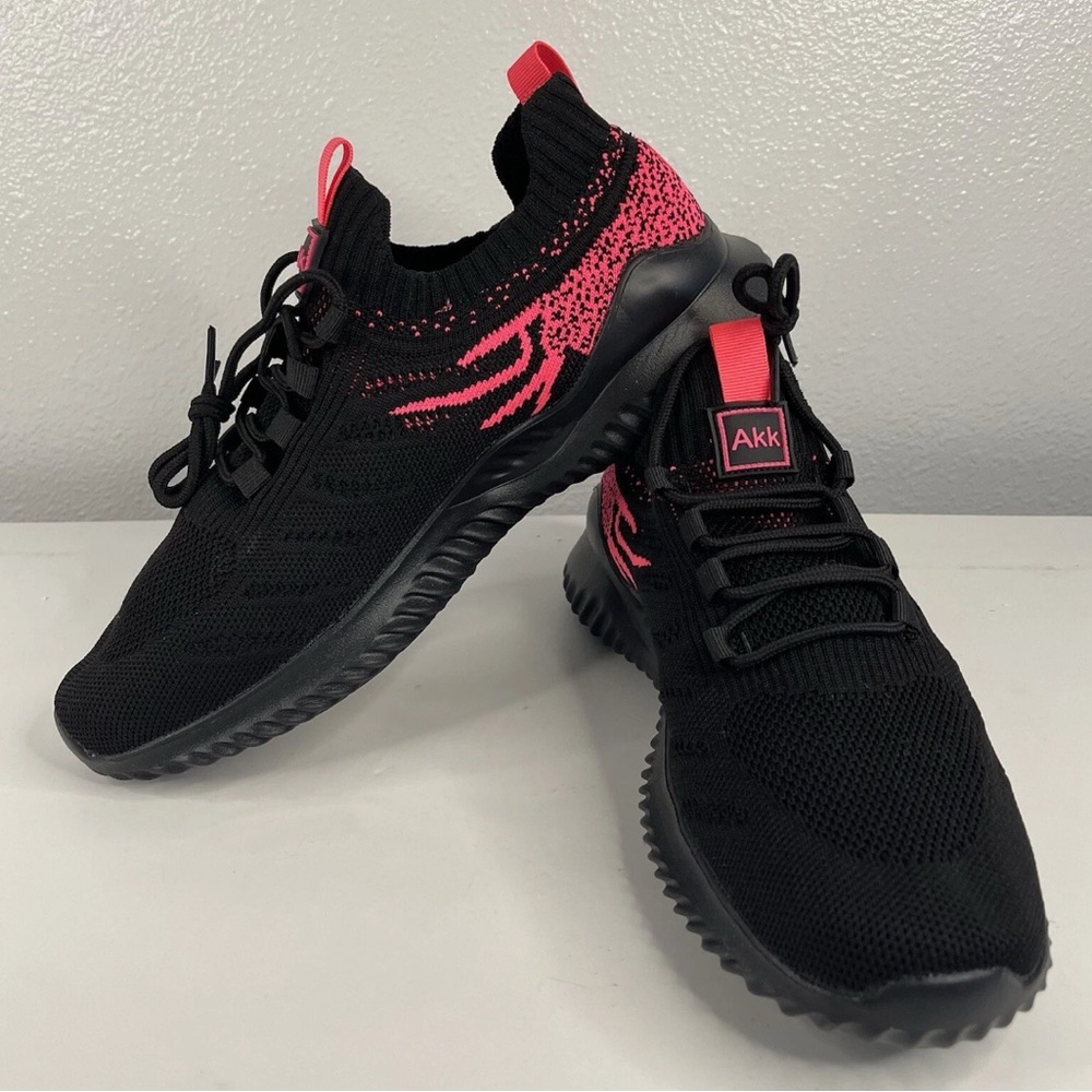 Akk Athletic Walking Shoes Black/Pink Women’s EUR 38 (US 7.5)